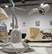 An Ask Serious Readers reading lamp