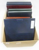 Quantity of PHQ postcards and various other postcards held within eight albums, PHQ cards dating