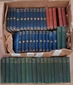 Dickens, Charles works, Chapman & Hall Ltd, green cloth, book plate inside front board, tooled