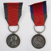 Waterloo 1815 Medal, named to 