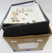 GB & World stamps: Large box of mint and used, QV-QEII period, in accumulation on album pages,