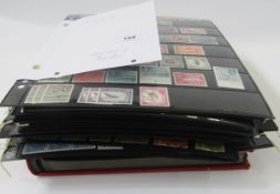 British Empire & Commonwealth stamps: Stock-book/sheets of mint and used QV to QEII definitives,