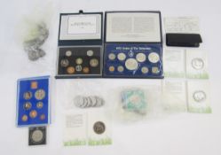 Quantity of assorted coinage mostly GB circulated to include 1897 crown, 1937 crown, small selection