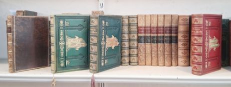 Fine bindings and others to include Rossetti, William Michael (ed) 