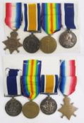 WWI 1915 Star, War Medal, Victory Medal, and Royal Navy Long Service and Good Conduct Medal