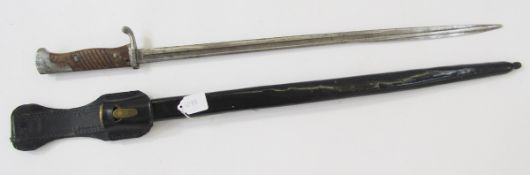 WWI German MI898 pattern bayonet stamped 