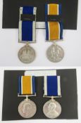 WWI War Medal and Royal Navy Long Service and Good Conduct Medal awarded to 