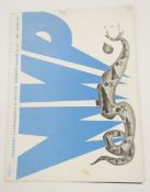 Portfolio of Russian antique war posters by Fighting Pencil 'No to War', 18 in total, of various