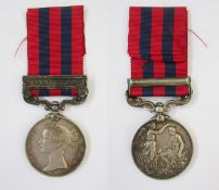 Victorian India General Service Medal with Burma 1887-89 clasp, named to 
