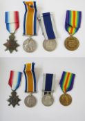 WWI 1915 Star, War Medal, Victory Medal, and Royal Navy Long Service and Good Conduct Medal