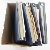 USA stamps: Four album collection from early issues including 1893 Colombian Exposition to $1, to