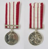 Naval General Service Medal with Malaya clasp, named to 