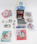 United Kingdom brilliant uncirculated coin sets (19), 2002 Commonwealth Games £2 coin sets (2), year