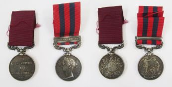 Victorian India General Service Medal with Burma 1887-89 clasp named to 