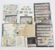 British Empire & Commonwealth stamps: Numerous stock-cards/sheets of mint and used issues