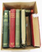 GB & British Empire stamps: Much QV-KGVI mint and used in this large box of 6 albums, including