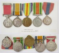 British Empire medal group of five. BEM named 