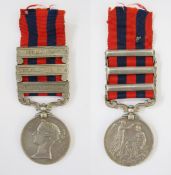 Victorian India General Service Medal with Burma 1885-7, 1889-92 and 1887-89 clasps, named to 