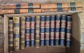 Bound volumes of The Sporting Magazine dating from 1831, 1832, 1833, 1837, 1842, 1843 and 1848 all