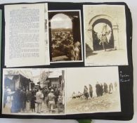 Photographic and written archive relating to Kathleen Grey circa 1939, in two albums and a folder,