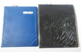 World stamps: Accumulation of numerous old album pages plus stock-sheets in 2 full ring binders, A-Z