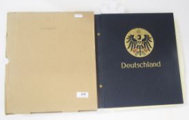 Stamps of Germany: Boxed purposed Empire to Third Reich Davo album and loose German state &