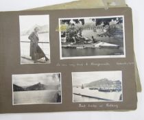 Quantity of photographs and postcards, early 20th century and later, including one album titled '