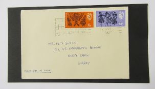 GB stamps: Scarce 1965 Commonwealth Arts Festival slogan first day cover with London CDS, Festival