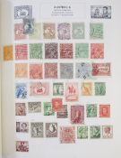 British Empire & World stamps: Collection of mint & used in 3 SG Internationals plus stock-book,