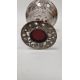 Pair of Victorian silver overlaid ruby glass decanters and stoppers, Birmingham 1900, maker's name - Image 52 of 72