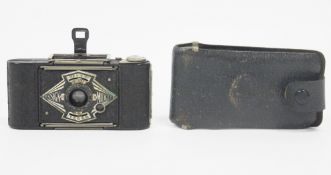 Ensign midget camera & case