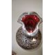 Pair of Victorian silver overlaid ruby glass decanters and stoppers, Birmingham 1900, maker's name - Image 54 of 72