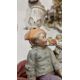 Collection of continental porcelain figures, groups and candlestick groups, late 19th century, - Image 20 of 23