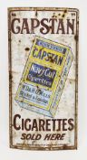Early 20th century Wills Capstan cigarettes enamel advertising sign 'Capstan Navy Cut cigarettes