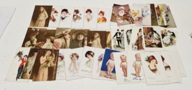 Collection of approximately 60 Tuck's postcards, mainly Oilettes and Connoisseur series including
