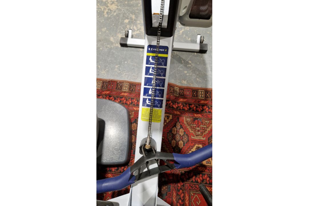 Concept 2 rowing machine with PM3 display  Condition Report Good overall condition. Some marks and - Image 7 of 9