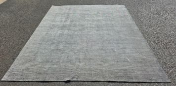 Large grey ground Calvin Klein Upland Collection carpet, 305cm x 244cm