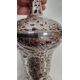 Pair of Victorian silver overlaid ruby glass decanters and stoppers, Birmingham 1900, maker's name - Image 50 of 72