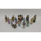 Group of Chinese Shiwan mudman figures of small size, including a water carrier, man with an - Image 2 of 2