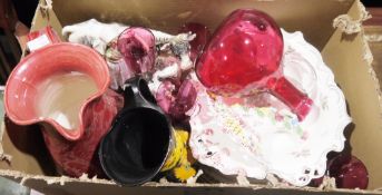 Wedgwood Campion part tea service including dishes, teapot, cups, etc, a quantity of ironstone