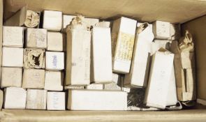 Approximately 100 boxed military CV416 HH electronic tube valves