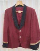 Seven military mess dress jackets and six pairs of mess dress trousers, four women's Royal Army