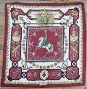 Hermes silk scarf 