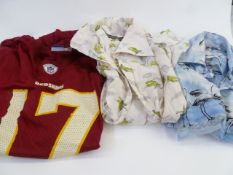 Vintage NFL Redskins (now called The Washington Commanders) shirt, named Campbell on the back and