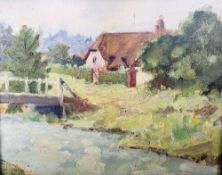 Ronald Thexton (1916-2002)  Oil on board 