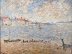 Ronald Thexton (1916-2002)  Oil on board 