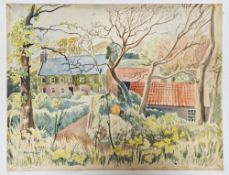 Guy Seymour Warre Malet (1900-1973) Watercolour drawing 