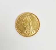 Victoria 1890 full sovereign