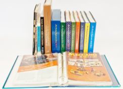Hornby companion series volumes 1,2,3,4,5,6,7A and 8 together with other train related books to