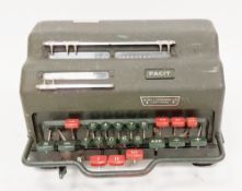 Mid-century Block & Anderson Ltd ‘ Facit ‘ mechanical calculator, 29cm wide